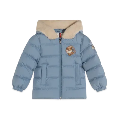 MONCLER Kids Kesimur Jacket "Light Blue"
