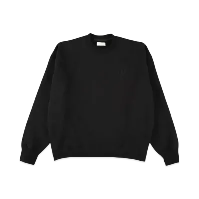 WIND AND SEA Cozy Crewneck Sweatshirt "Black"