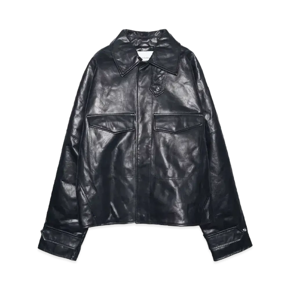 Entire Studios CACHE LEATHER JACKET "BLACK"