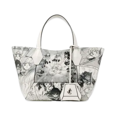 Jimmy Choo x Pretty Guardian Sailor Moon Sailor Guardians Diamond Tote/S (Includes 2 Packs of Collector Cards)