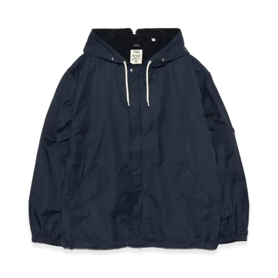 nanamica Nylon Twill Hooded Jacket "Navy"