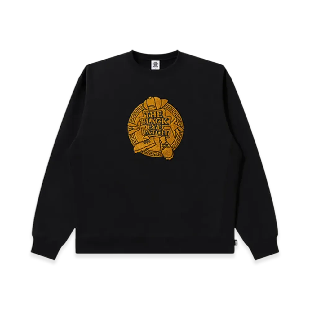 BlackEyePatch Framed OG Boy Crew Sweat "Black"