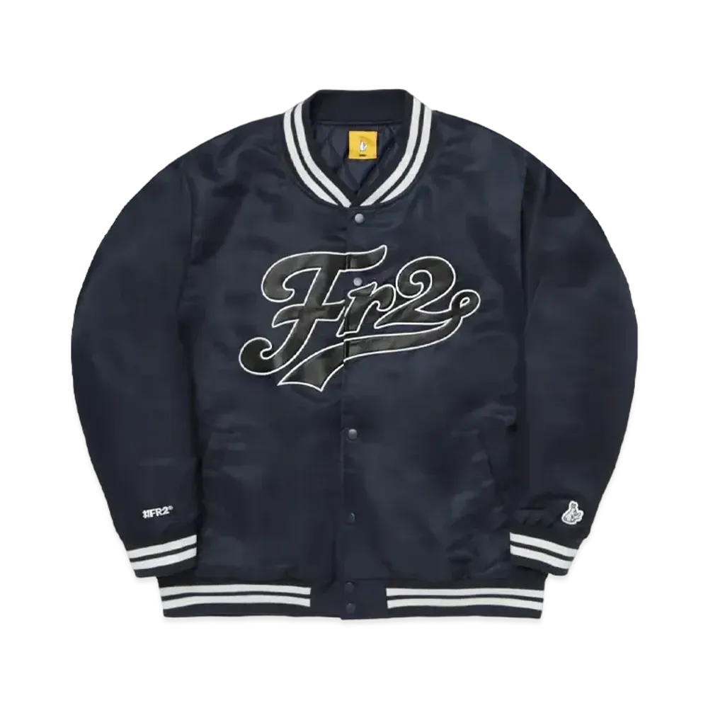 FR2 Satin Jacket "Navy"