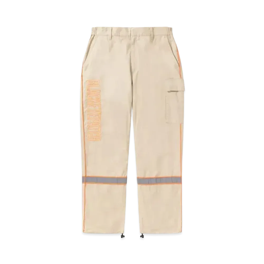 BlackEyePatch Vertical Logo Reflector Workpants "Beige"