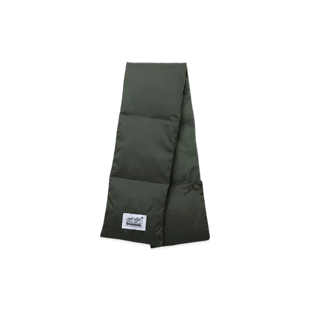 NEIGHBORHOOD x Eddie Bauer Down Muffler "Olive Drab"