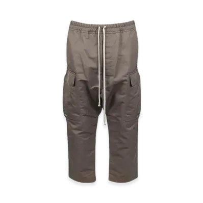 Rick Owens Cargo Cropped Pants "Dust"