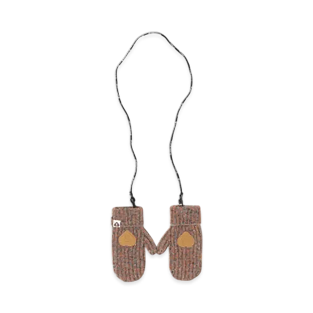 A BATHING APE APEE Suede Badge Mitten "Orange"