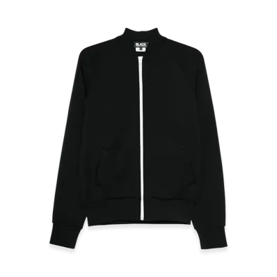 BLACK COMME des GARCONS Zip-Up Sweatshirt "Black"