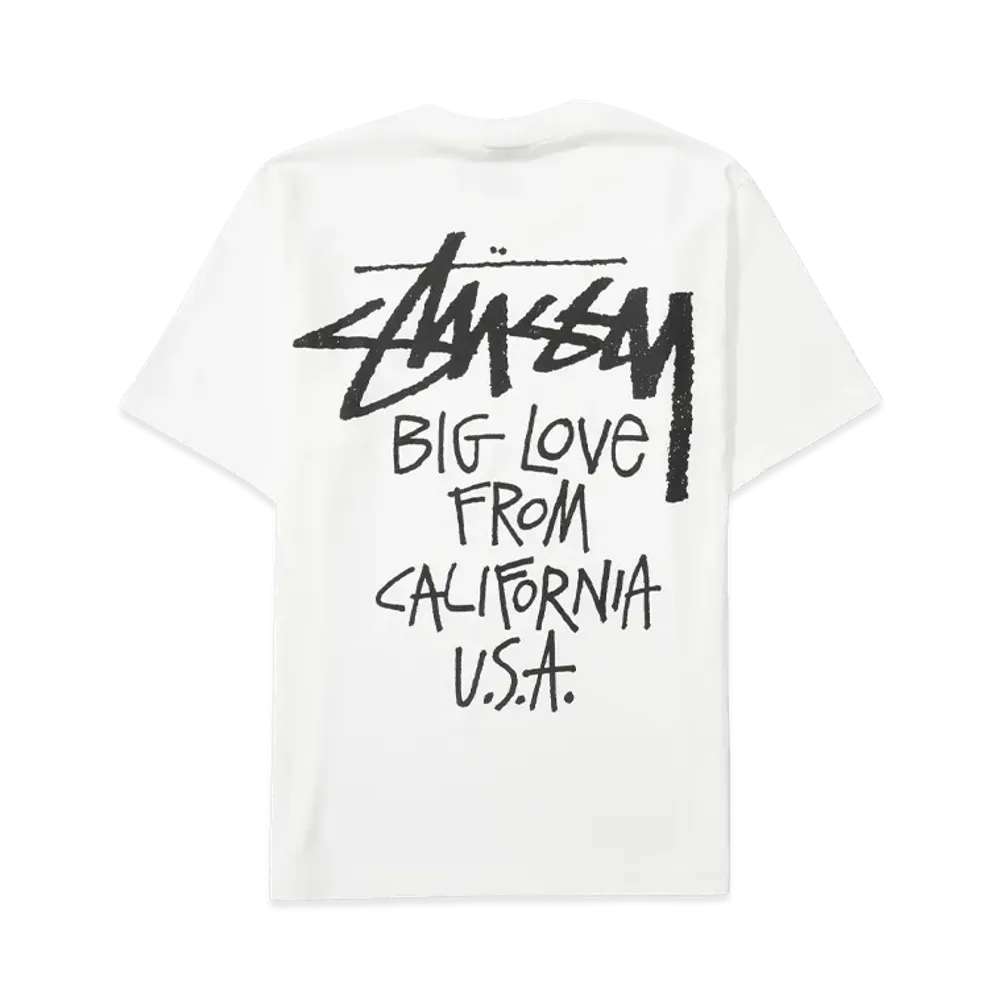 Stussy Big Love Tee "White"
