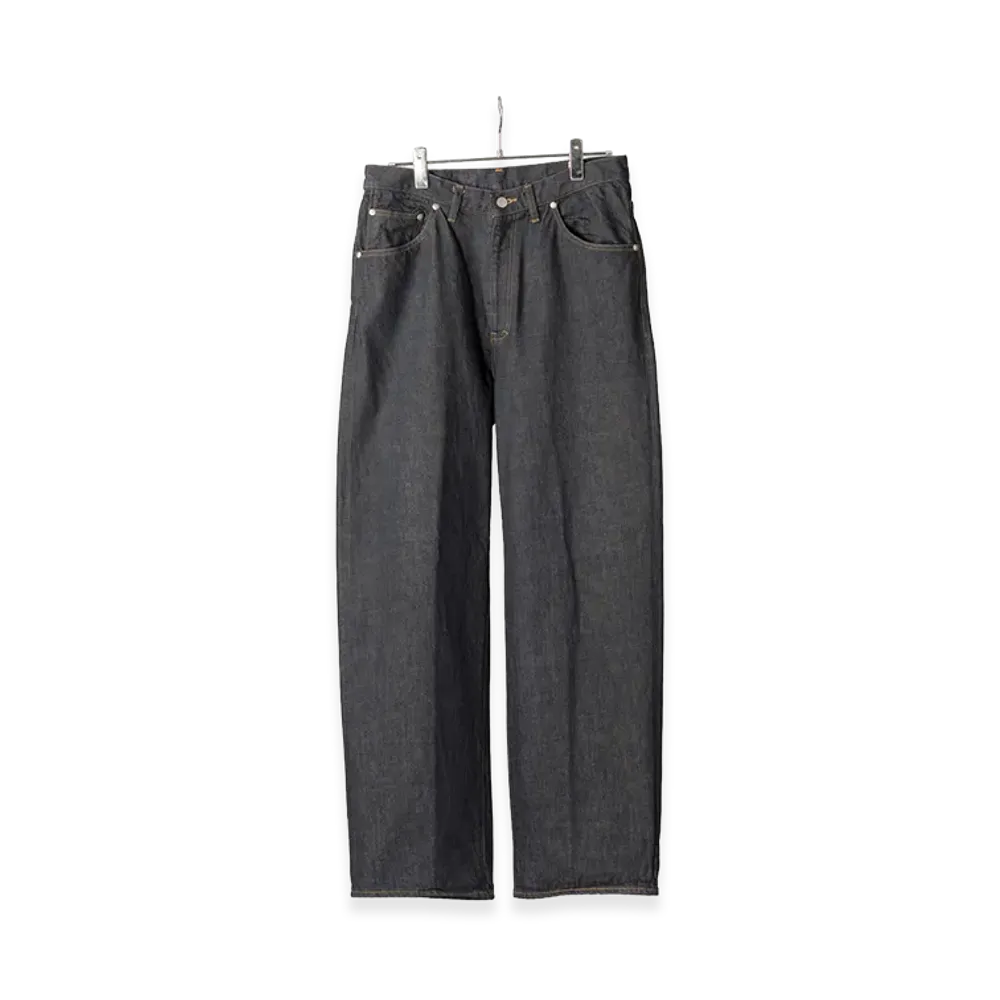 ANCELLM #08 Selvedge Middle Straight 5P Denim Pants OW "Indigo"