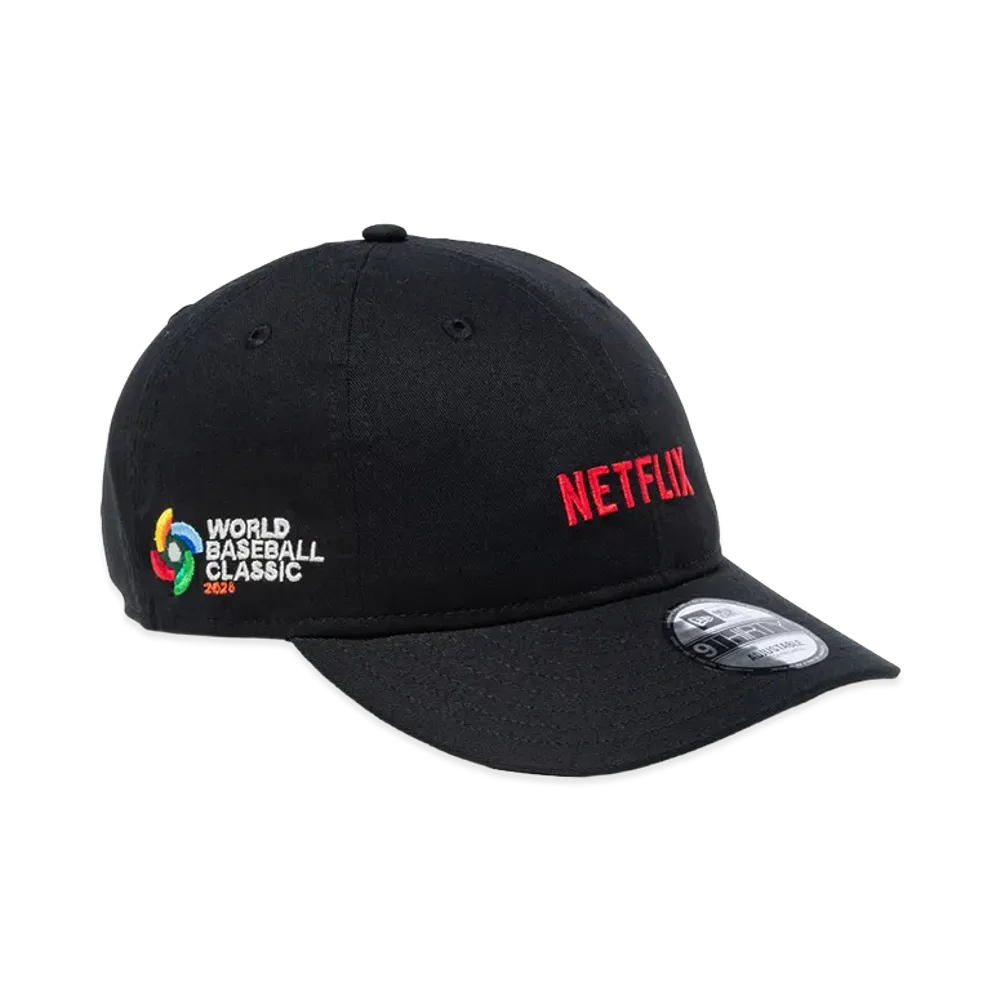 NEW ERA x World Baseball Classic x Netflix 9Thirty Side Logo "Black"