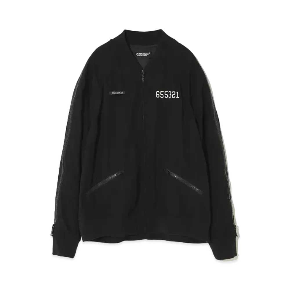 UNDERCOVER Rayon Stadium Jumper "Black"