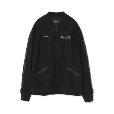 UNDERCOVER Rayon Stadium Jumper "Black"
