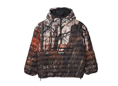 Supreme Micro Down Half Zip Hooded Pullover "Woods" (20FW)