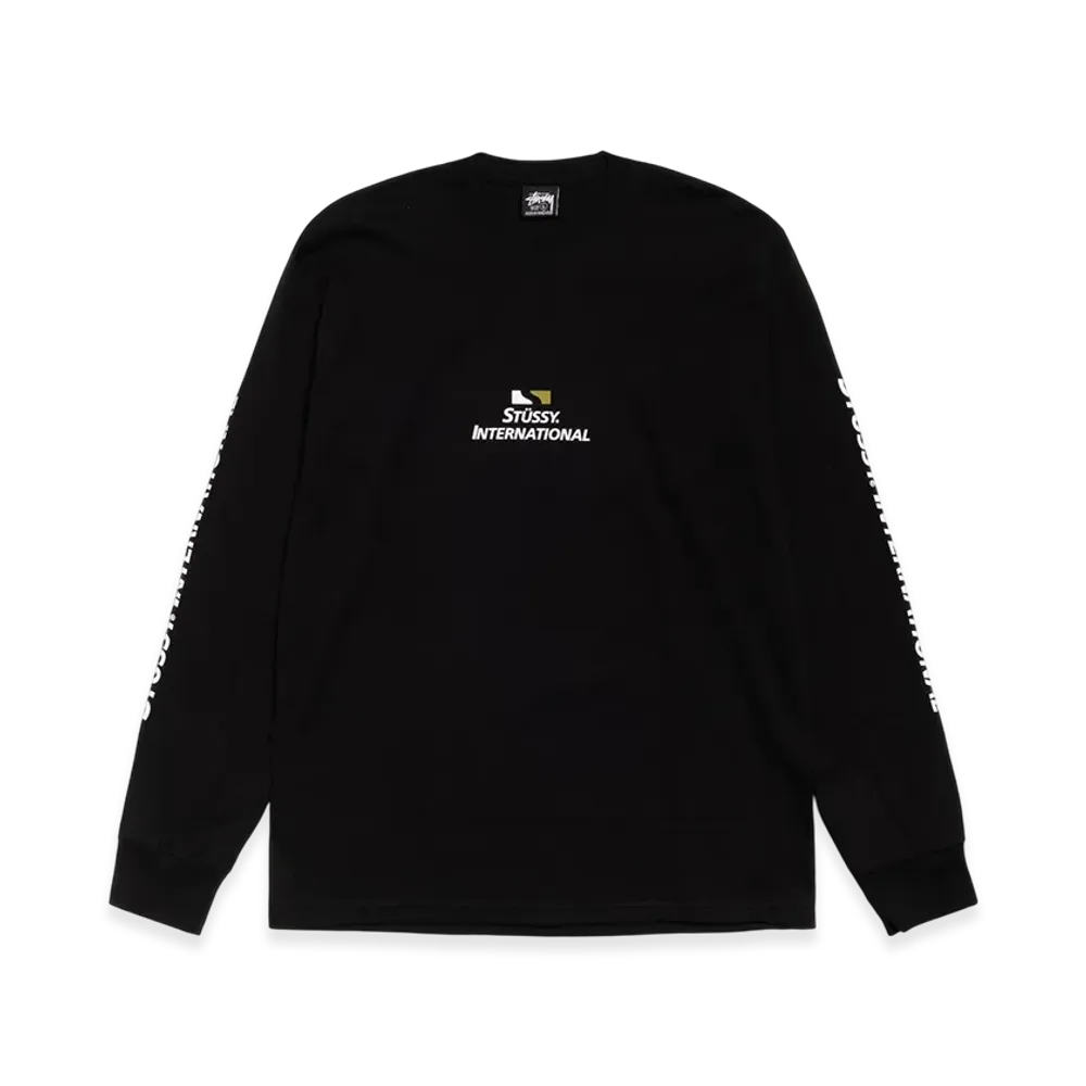 Stussy International Ls Tee "Black"