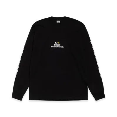 Stussy International Ls Tee "Black"