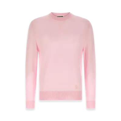 Jil Sander Logo Embroidery Sweater "Pink"