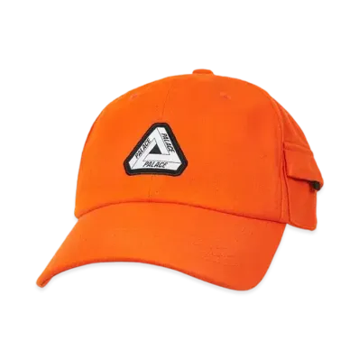 PALACE Garment Dyed Tri-Ferg Patch 6-Panel "Orange"