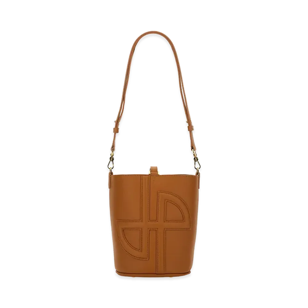 PATOU Women's Bucket Bag "Light Brown"