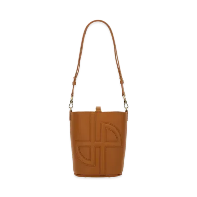 PATOU Women's Bucket Bag "Light Brown"