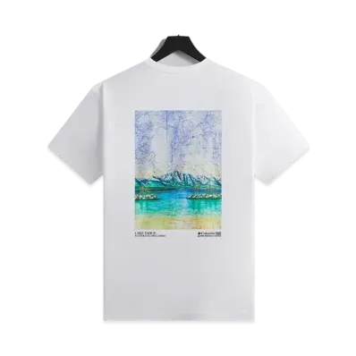 Kith x Columbia Lake Tahoe Classic Logo Tee "White"