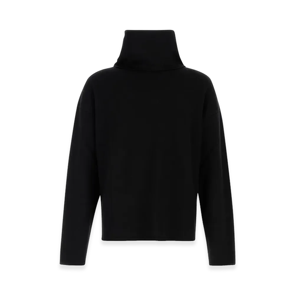 Saint Laurent Pull A Capuche Manch "Black"