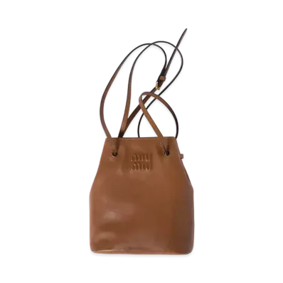 MIUMIU Nappa Leather Mini-Bag "Brown"