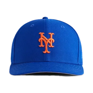 Kith x New Era x New York Mets Low Crown Fitted Cap "Royal"