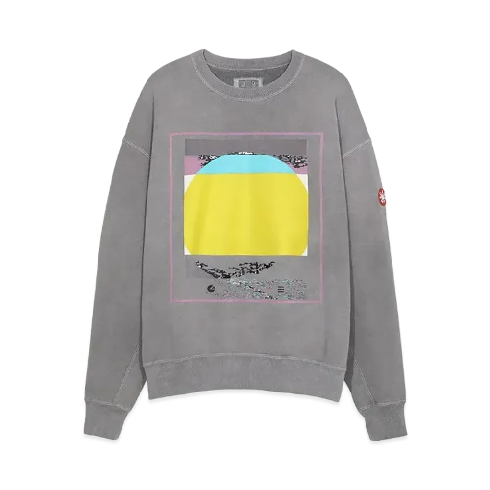 Cav Empt (C.E) OVERDYE MD xoxoA CREW NECK "Grey"