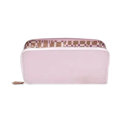 Hermes Azap Silk'In Long Veau Epsom/Silk "Mauve Pere/Chai/Silver"