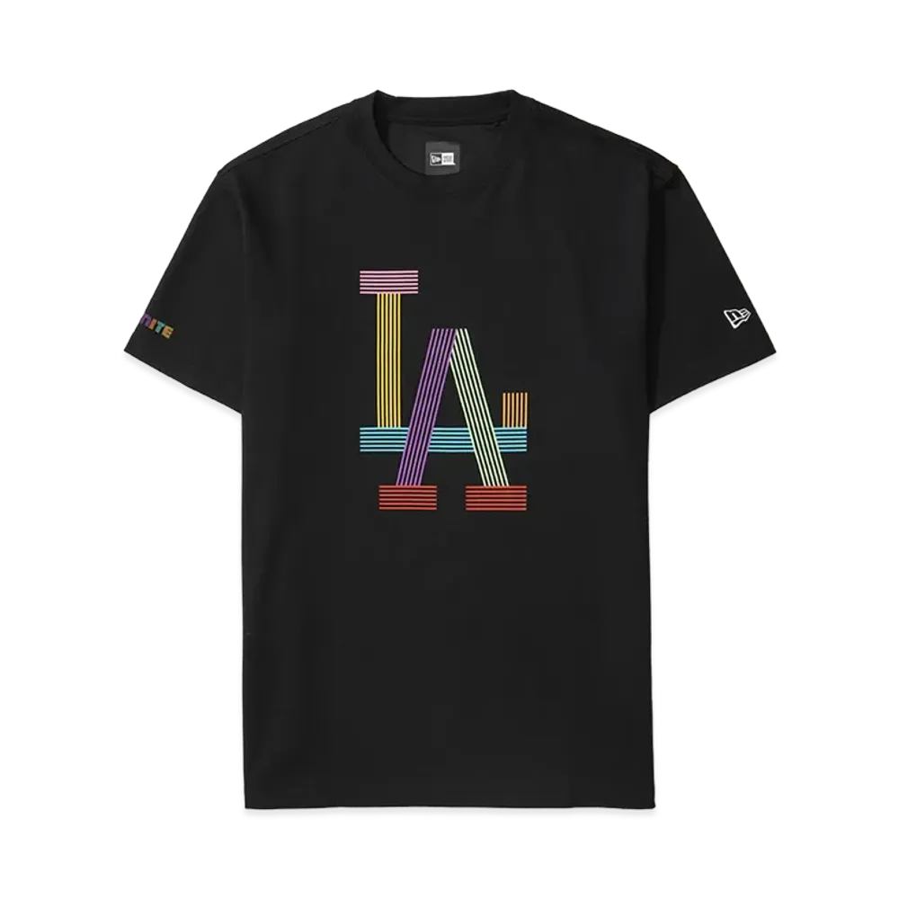 NEW ERA BTS x MLB Dynamite Los Angeles Dodgers Performance Tee "Black"