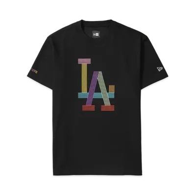NEW ERA BTS x MLB Dynamite Los Angeles Dodgers Performance Tee "Black"