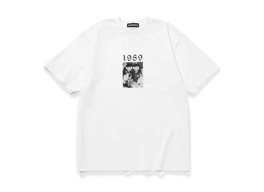GOD SELECTION XXX x YU (I Don’t Like Mondays.) x GAN 1989 Archive Tee GX-S26-YGST-02 "White"