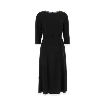 PRADA Women's Acetate Blend Dress "Black"