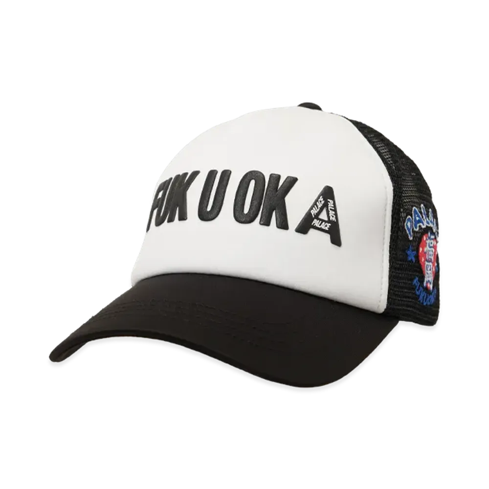 PALACE Fukuoka Trucker Cap "Black"