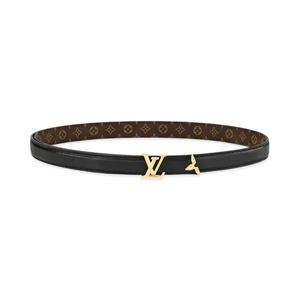 Louis Vuitton Pretty LV 20MM Reversible Belt Monogram "Noir"