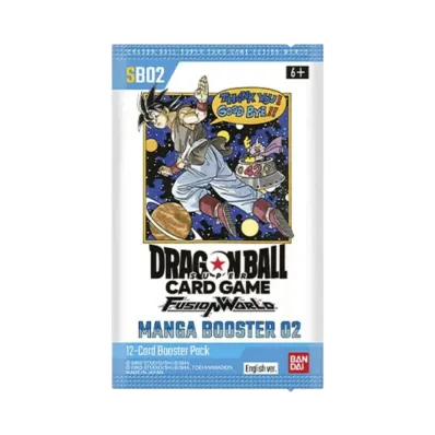 ドラゴンボールスーパーカードゲーム フュージョンワールド「MANGA BOOSTER 02」英語版 パック