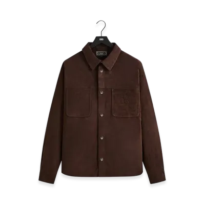 Kith Suede Apollo Shirt "Derby"
