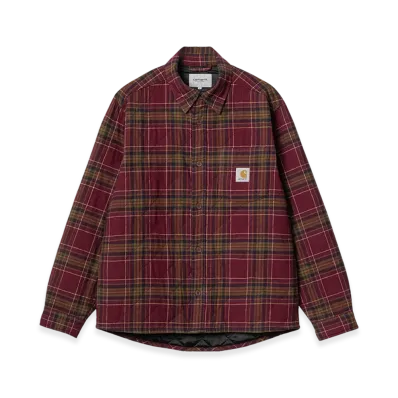 Carhartt WIP Wiles Check Shirt Jacket "Amarone"