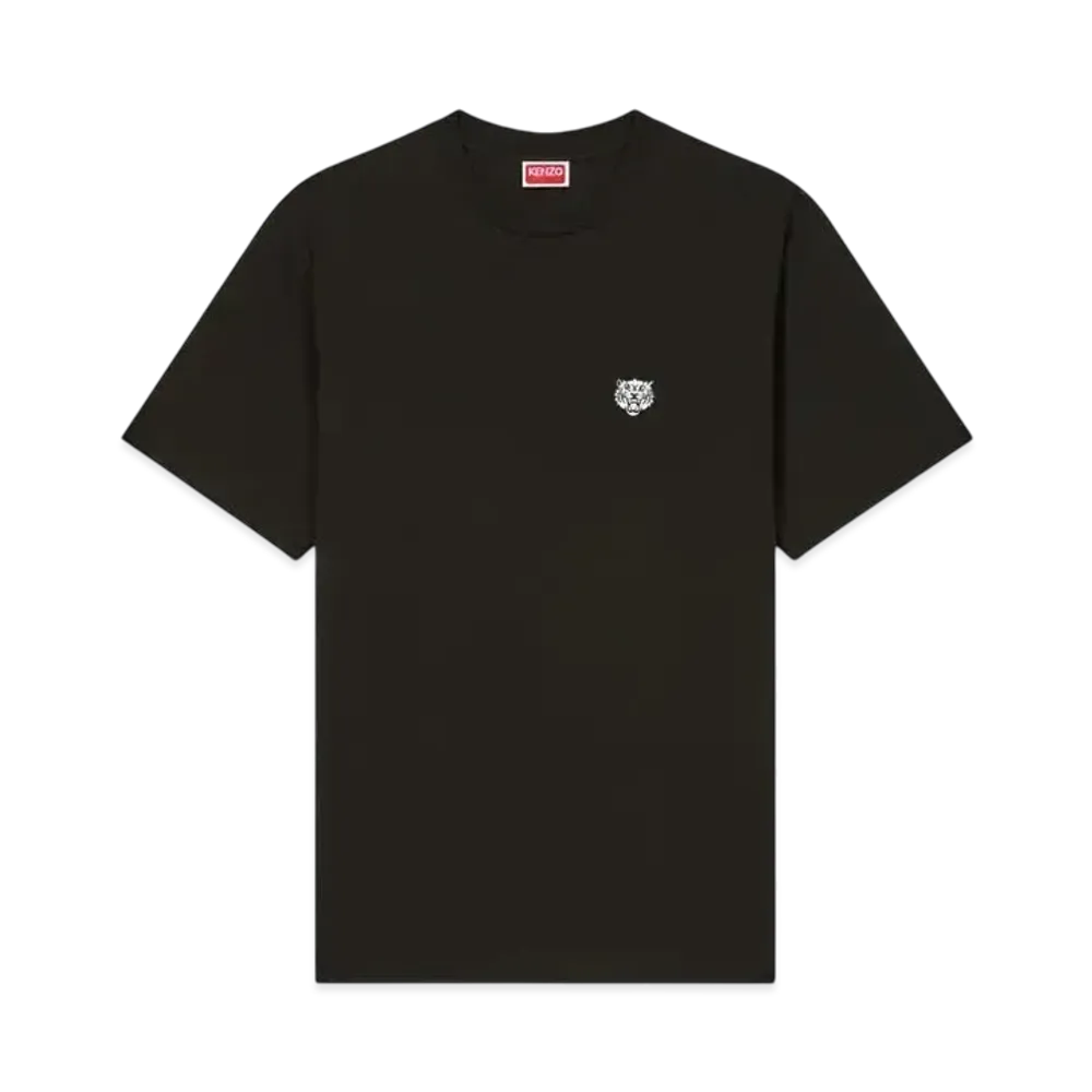 KENZO 'Happy Tiger' Embroidery T-shirt "Black"