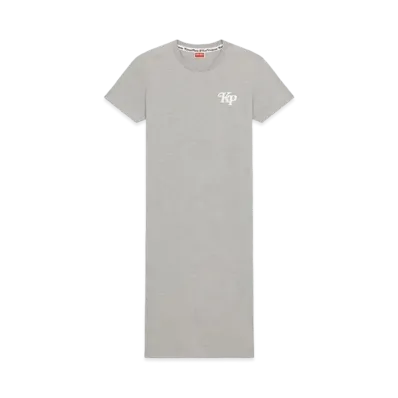 KENZO x VERDY "COLORS" Long T-shirt Dress "Pearl Grey"
