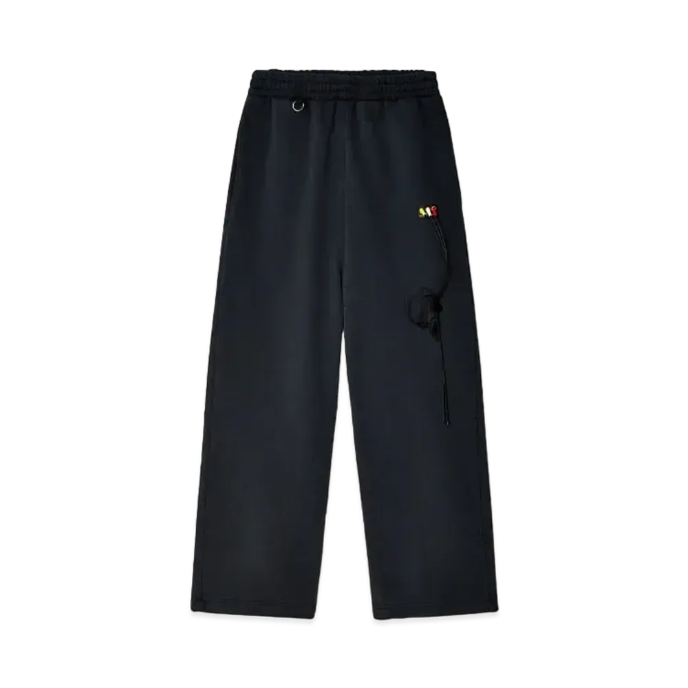 doublet RCA Cable Embroidery Track Pants "Black"