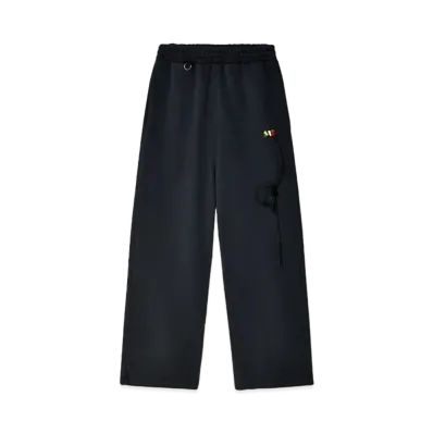 doublet RCA Cable Embroidery Track Pants "Black"