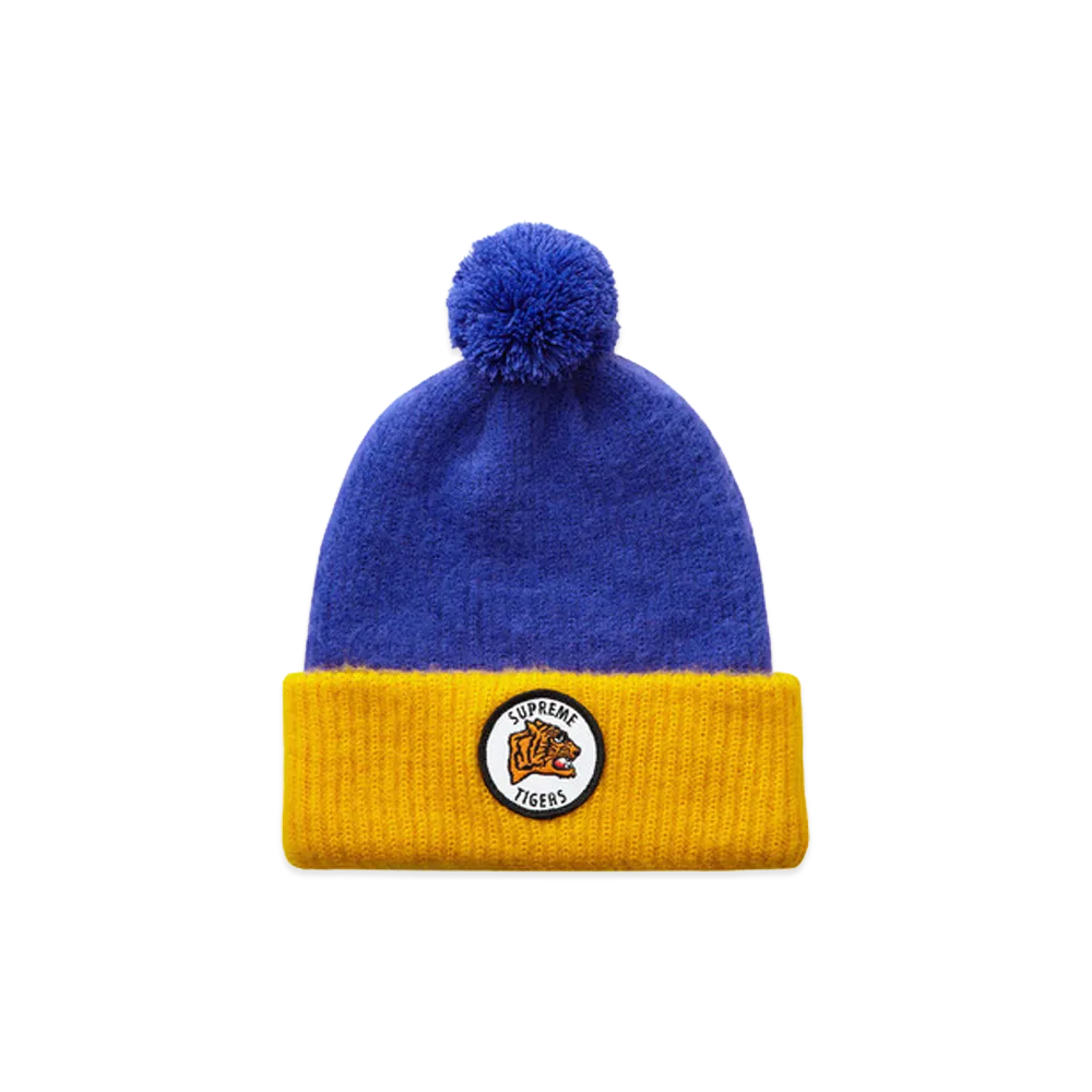 Supreme Tigers Patch Beanie "Royal"