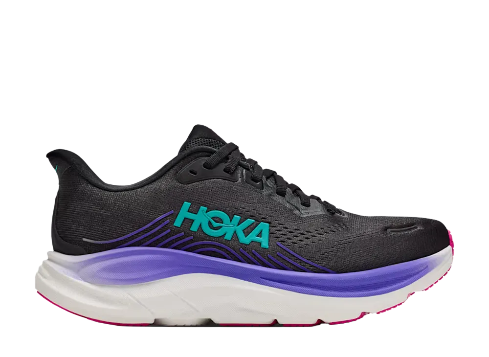Hoka Women's Clifton 11 "Black/Neon Nebula"