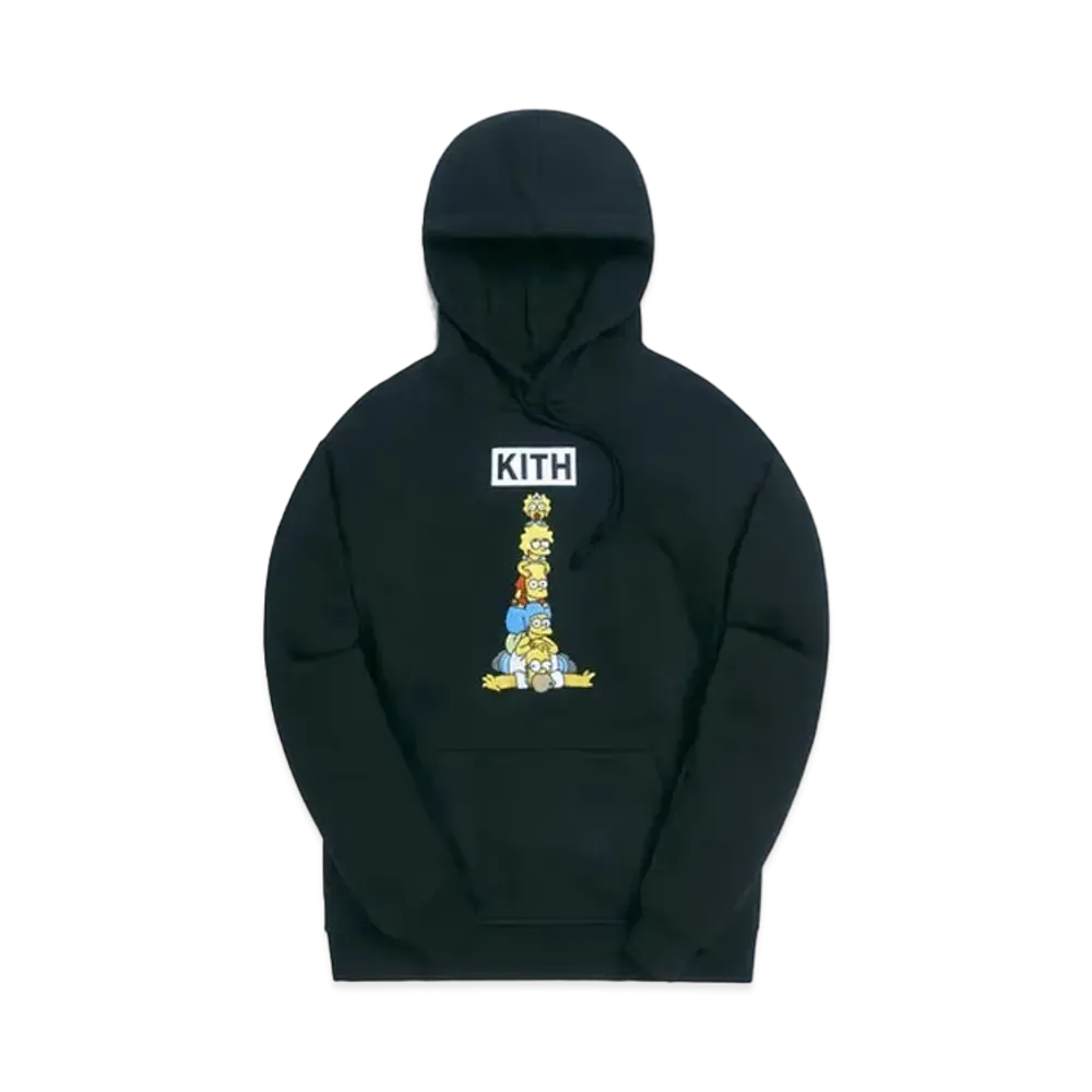 Kith The Simpsons Family Stack Hoodie "Black"