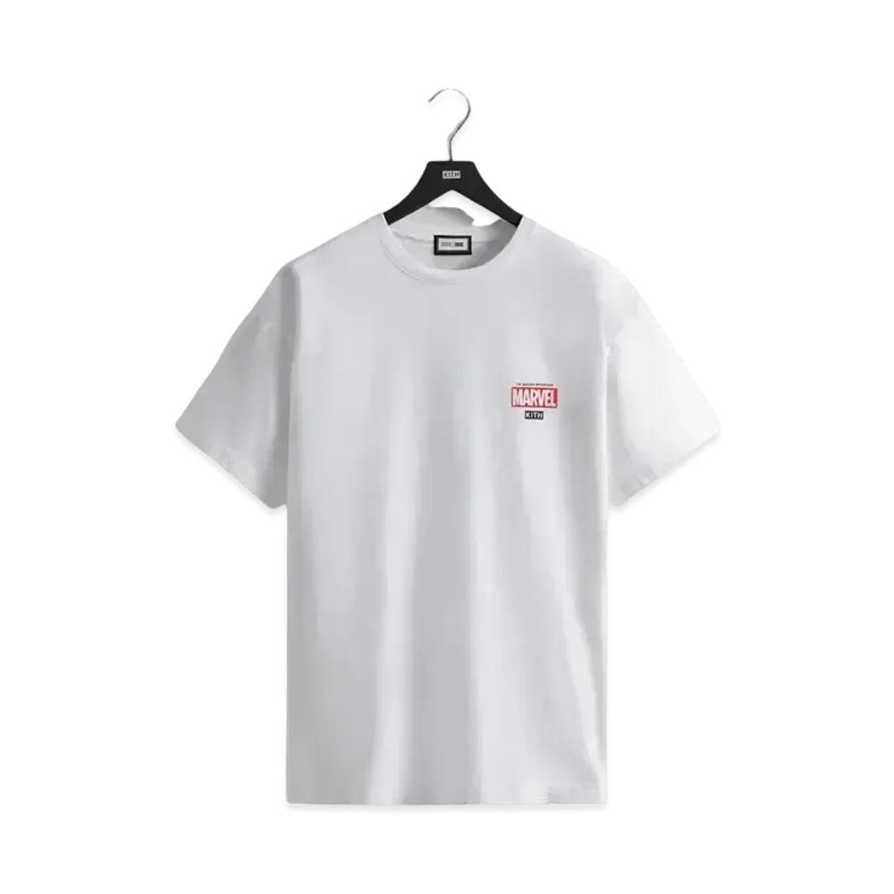 Marvel x Kith Spider-Man Timeline Tee "White"
