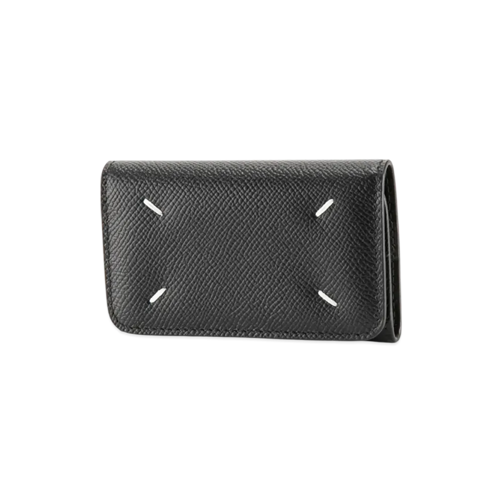 Maison Margiela 4Stitched Calf Leather 6-Key Case "Black"