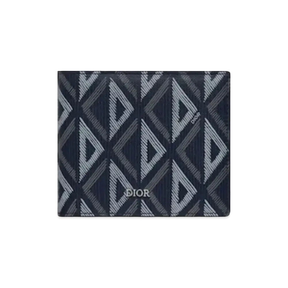 Dior Bi-Fold Wallet "Navy"