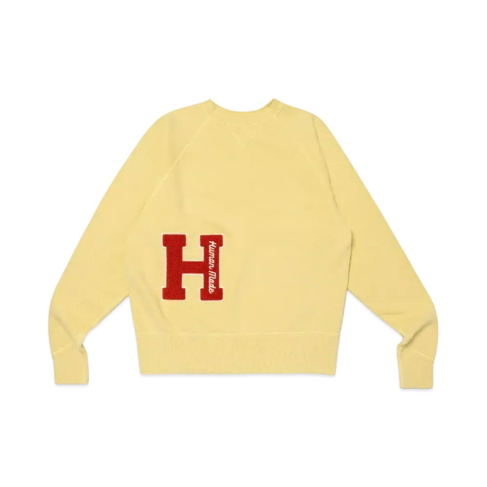 HUMAN MADE Tsuriami Sweatshirt "Yellow"